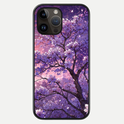 Blossom Tree Glass Case For iPhone 14 Pro Max by Custom World