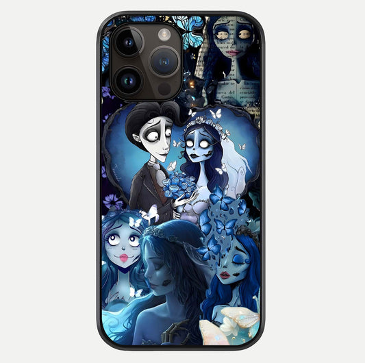 Butterfly Ghost Soul Glass Case For iPhone 14 Pro Max by Custom World