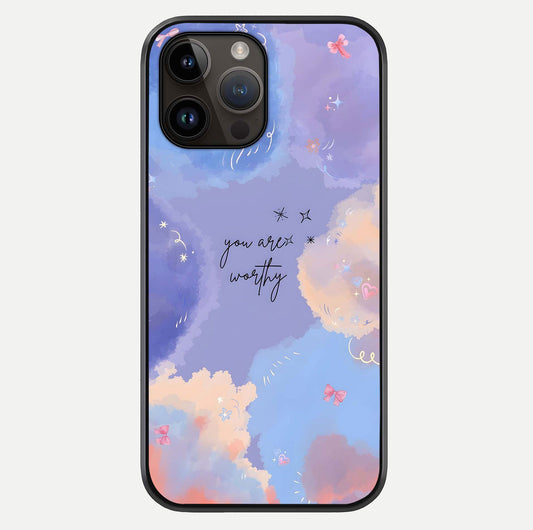 Celestial Cloud Magic Glass Case For iPhone 14 Pro Max by Custom World