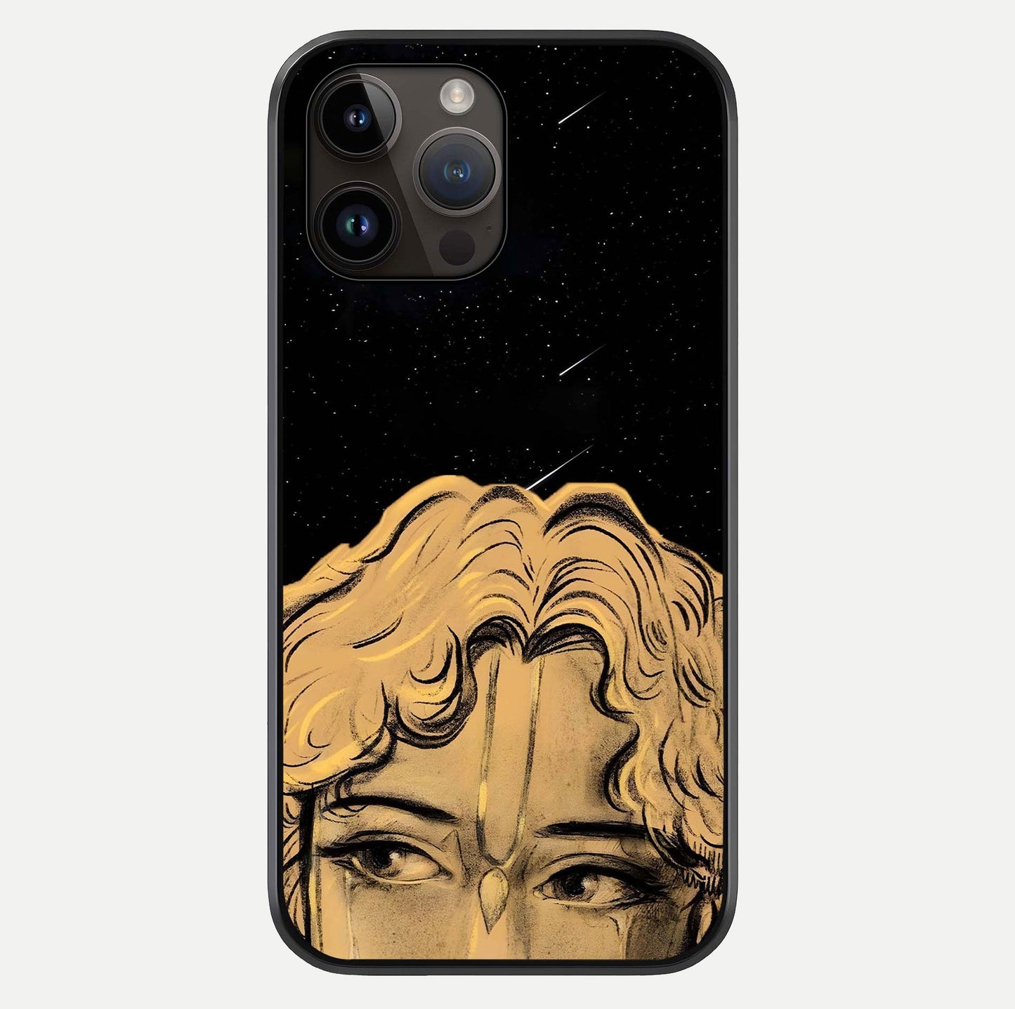 Celestial God’s Plan Glass Case For iPhone 14 Pro Max by Custom World