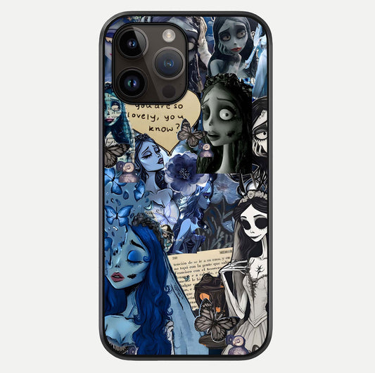 Corpse Bride Posters Glass Case For iPhone 14 Pro Max by Custom World