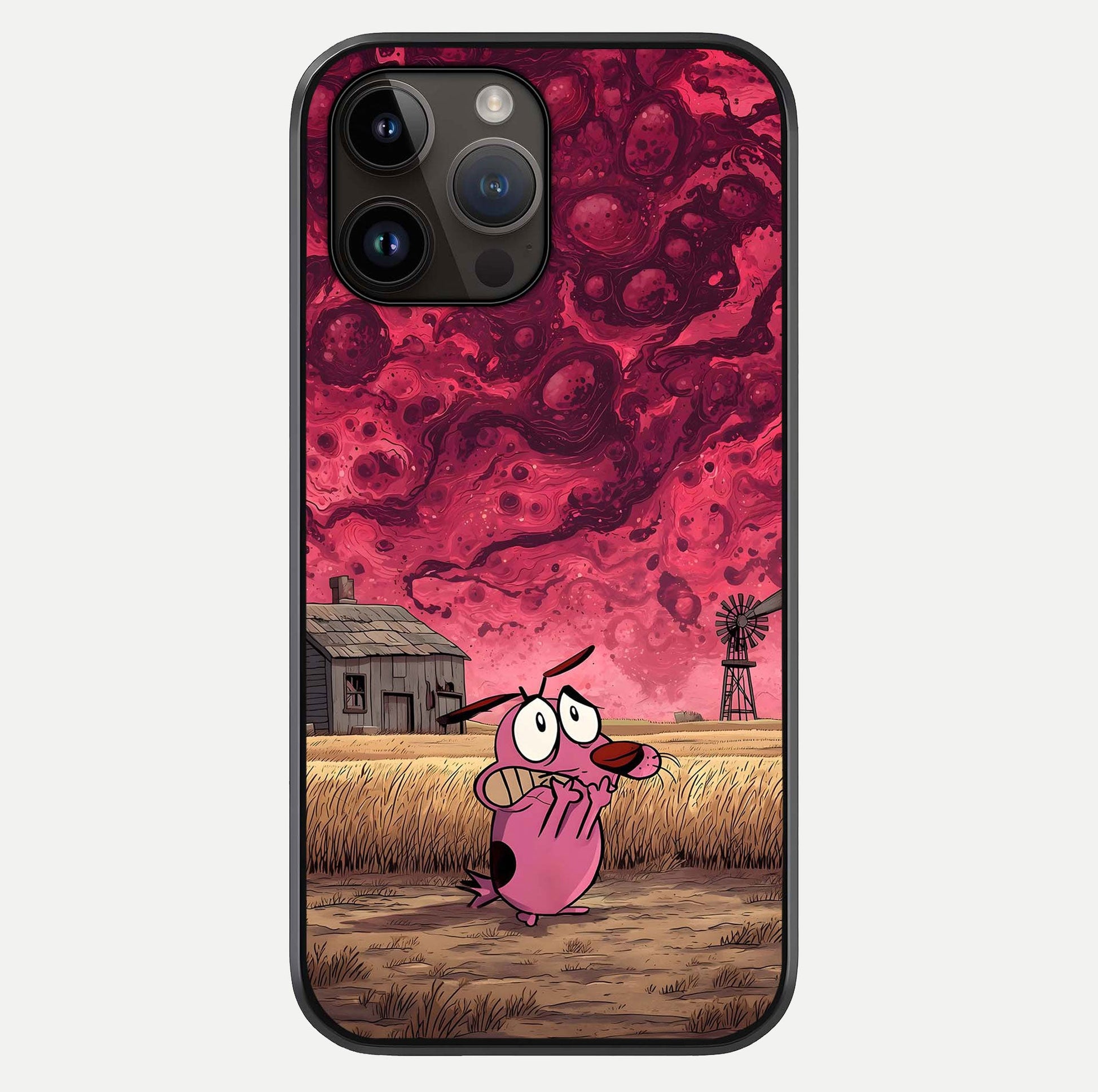 Courage Under Sky Glass Case For iPhone 14 Pro Max by Custom World