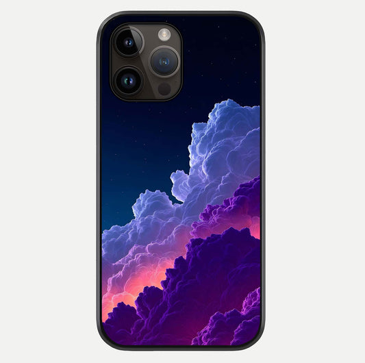 Dreamy Cloud Skies Glass Case For iPhone 14 Pro Max by Custom World