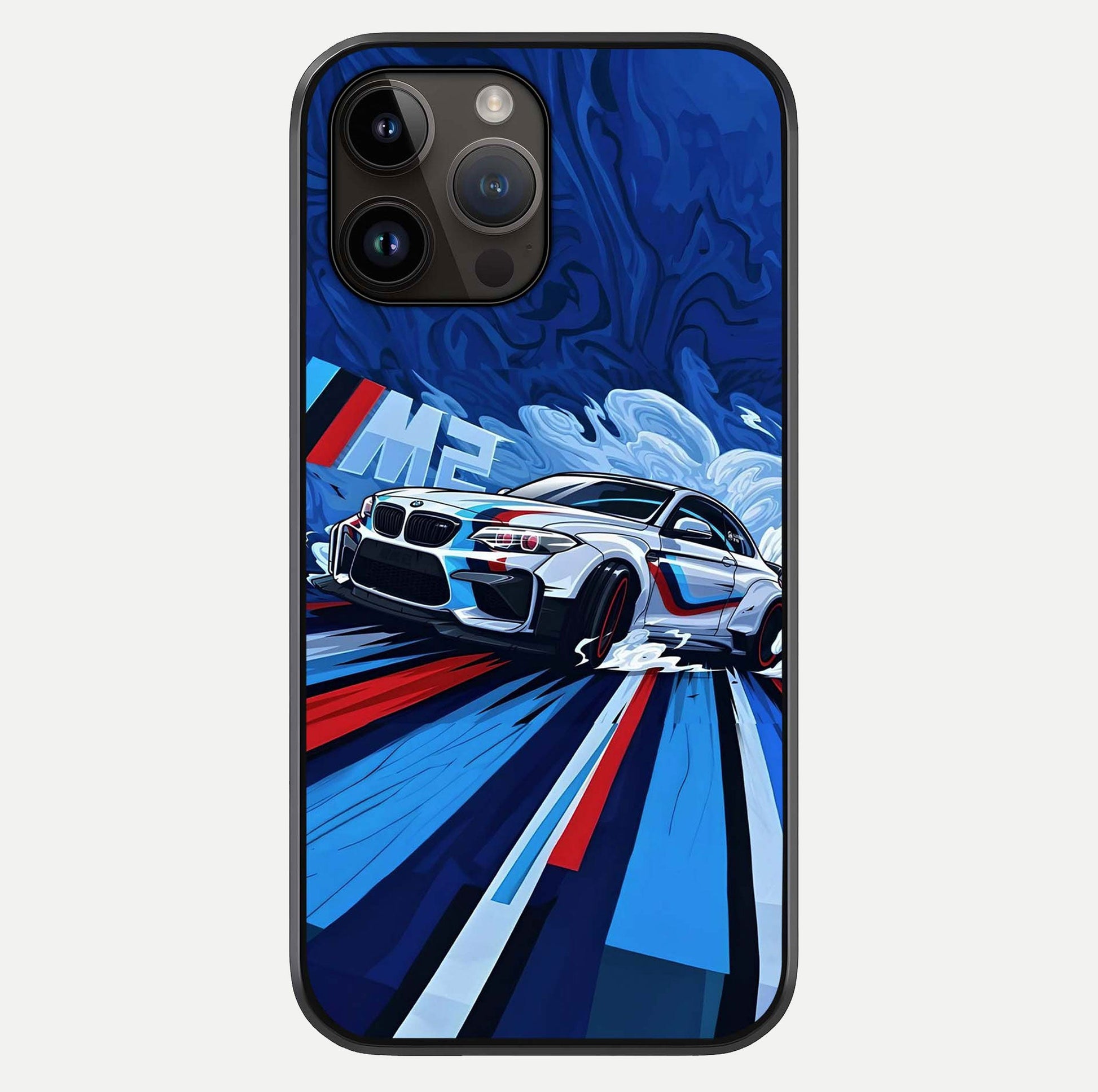 Drift Power Rush Glass Case For iPhone 14 Pro Max by Custom World