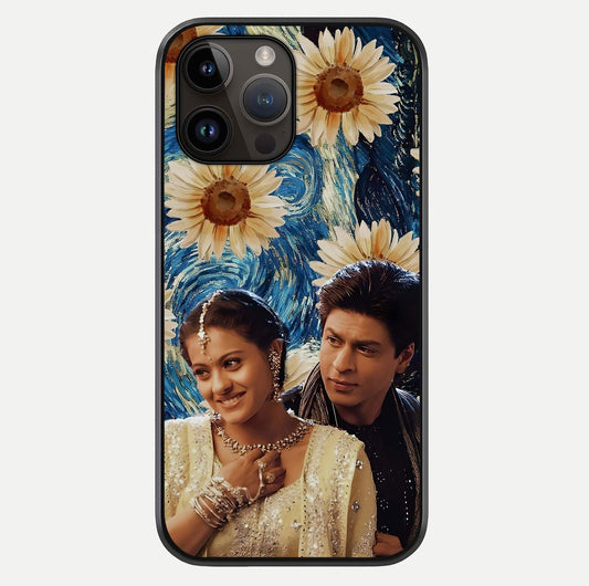 Eternal Love Story Glass Case For iPhone 14 Pro Max by Custom World