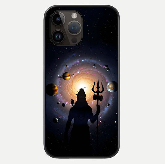 Galactic Shiva Vision Glass Case For iPhone 14 Pro Max by Custom World
