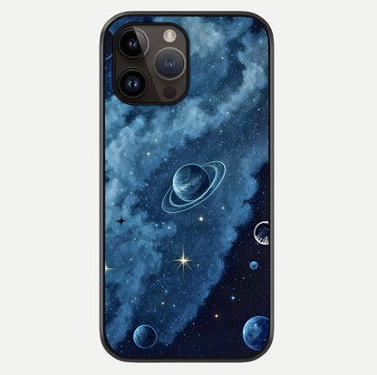 Galaxy Dream Space Glass Case For iPhone 14 Pro Max by Custom World