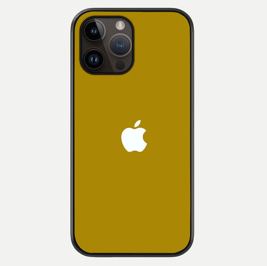 Golden Luxe Aura Glass Case For iPhone 14 Pro Max by Custom World