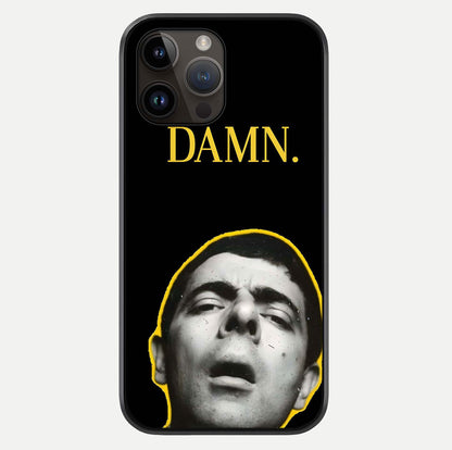 Mr Bean Damn Glass Case For iPhone 14 Pro Max by Custom World