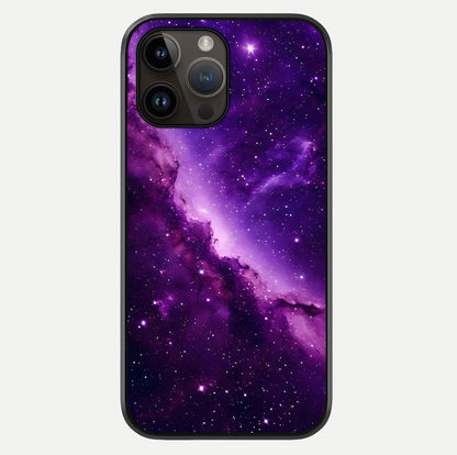 Purple Shade Sky Glass Case For iPhone 14 Pro Max by Custom World