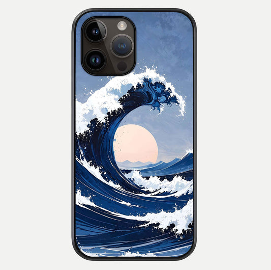 Rising Tide Power Glass Case For iPhone 14 Pro Max by Custom World