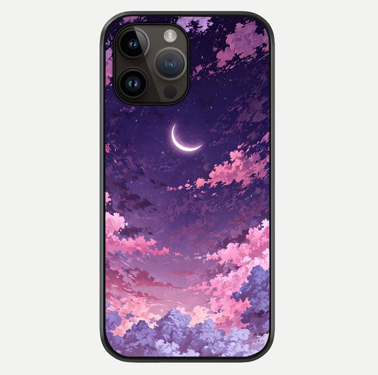 Sky Drift Clouds Glass Case For iPhone 14 Pro Max by Custom World