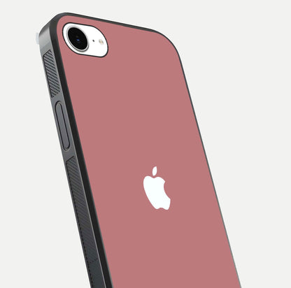 Apple Harmony Glass Case for iPhone 16e close-up shot highlighting gradient tones and glass reflection