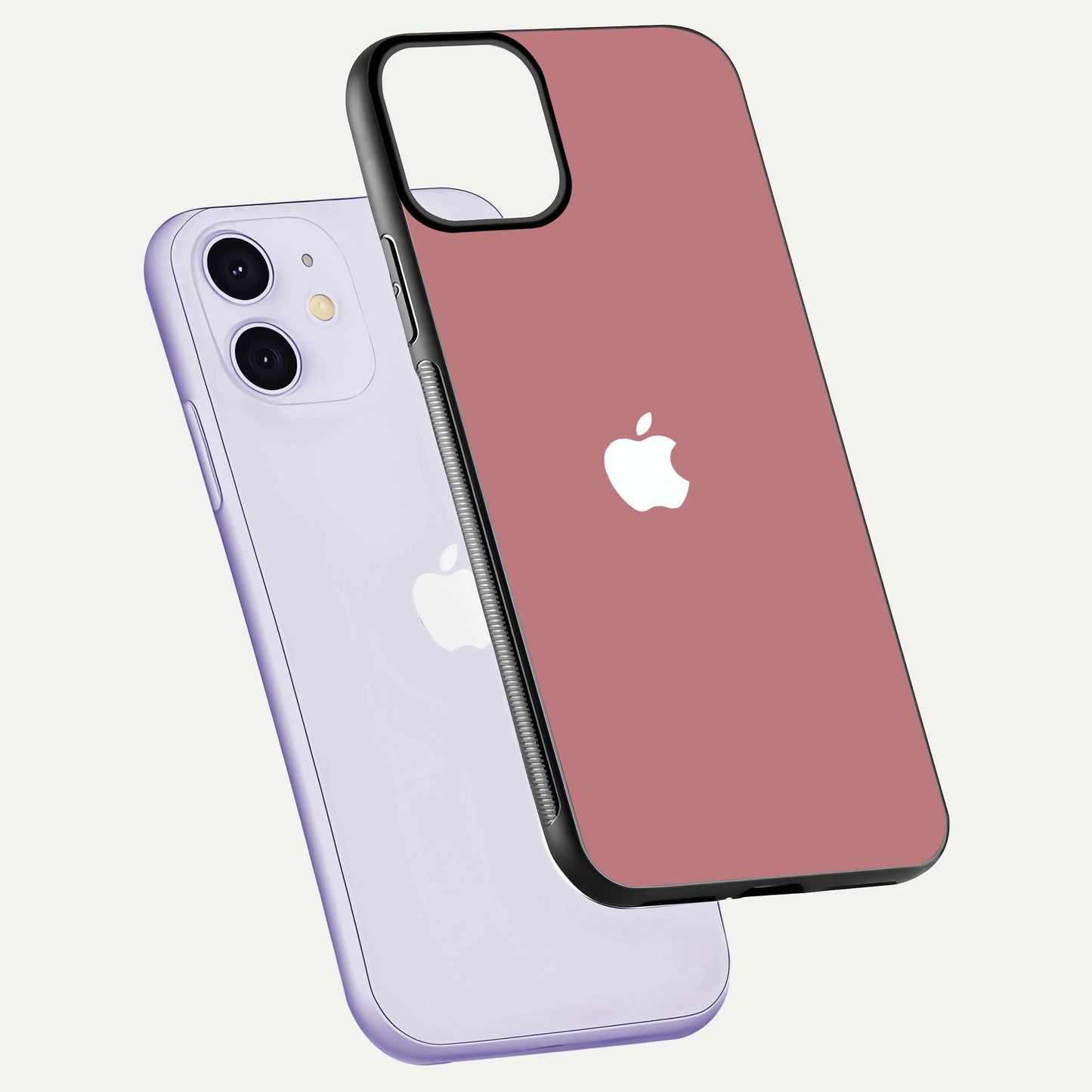 Apple Harmony Glass Case for iPhone 11 floating dual view capturing reflective texture and premium protection