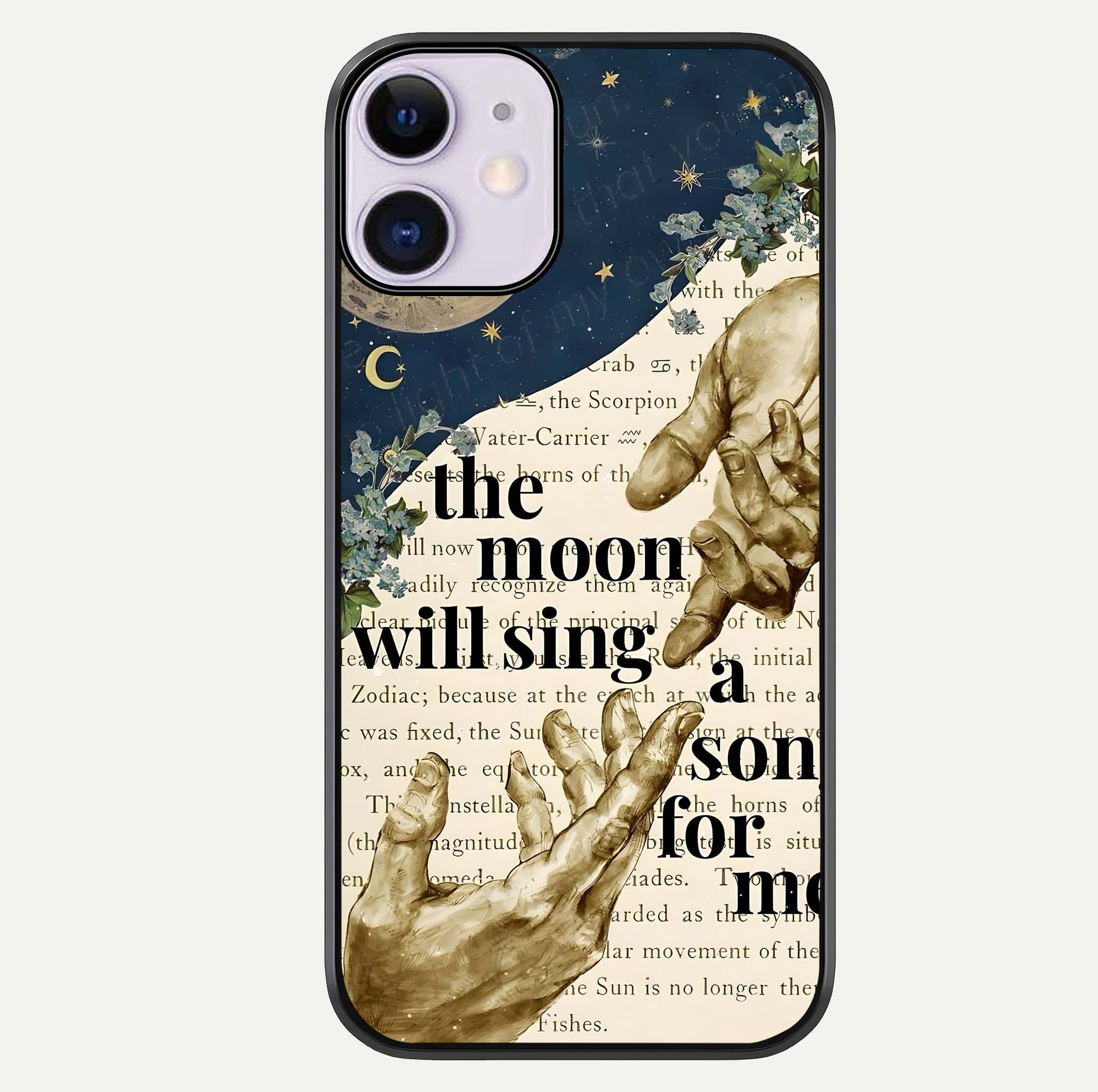 Aesthetic Divine Glass Case For iPhone 16 Pro by Custom World