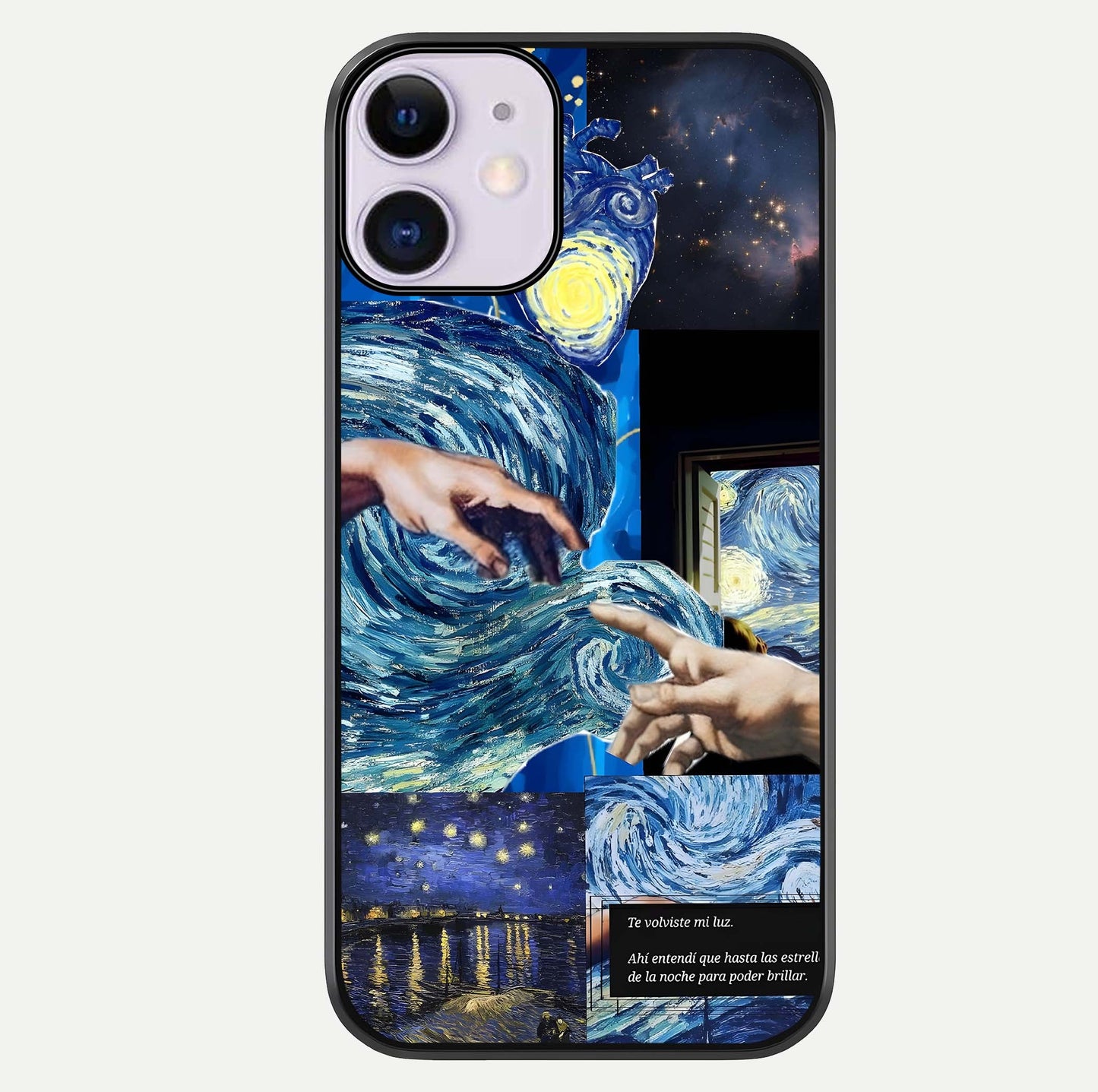 Aesthetic Vando Hands Glass Case For iPhone 16 Pro by Custom World