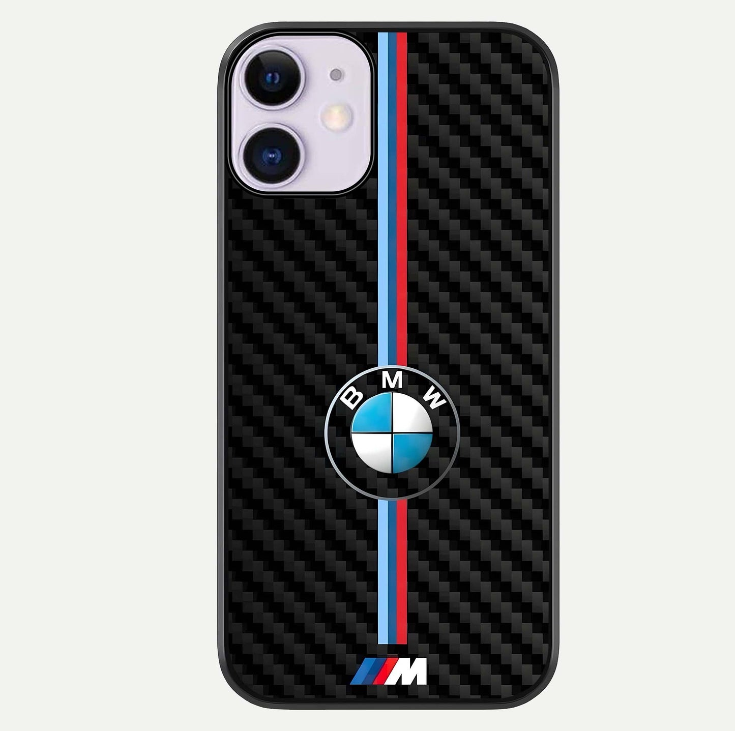 BMW Pattern Glass Case For iPhone 11 by Custom World