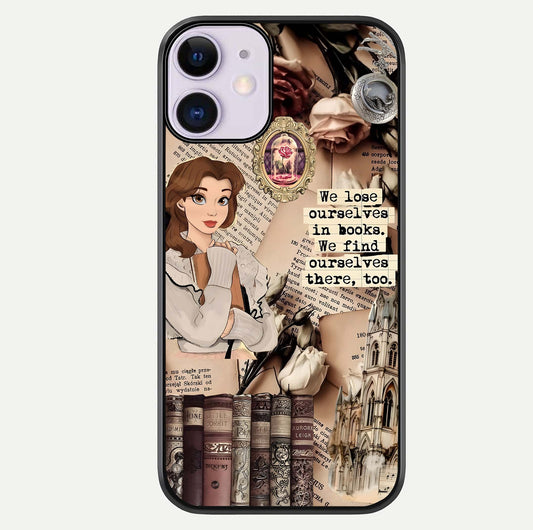 Bookish Dream World Glass Case For iPhone 11 by Custom World