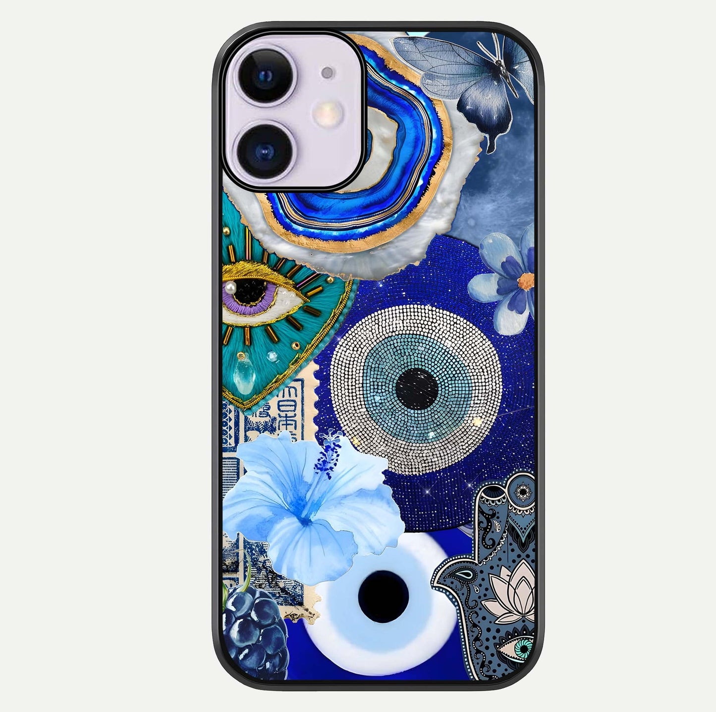 Celestial Celestial Blue Vision Glass Case For iPhone 11 by Custom World