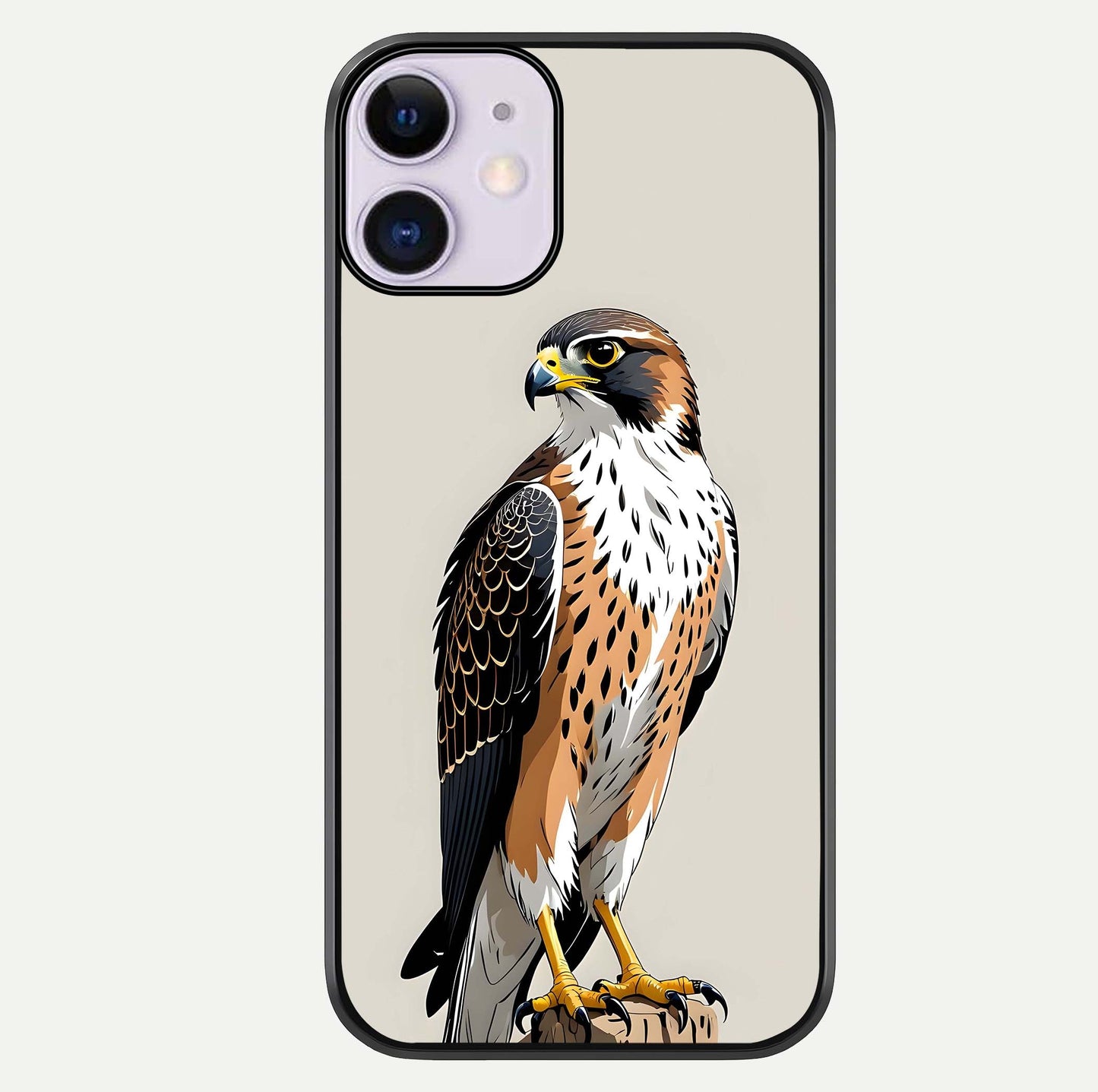 Clever Eagle Glass Case For iPhone 11 by Custom World
