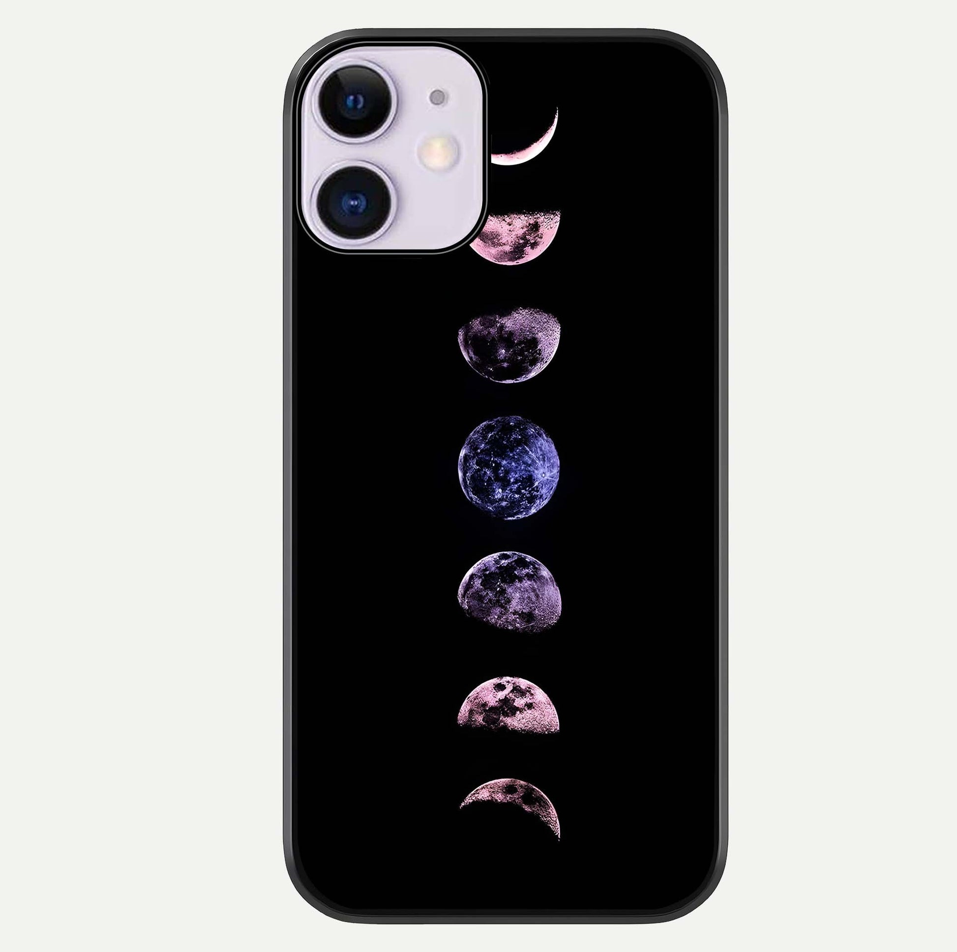 Crimson All Planets Glass Case For iPhone 11 by Custom World