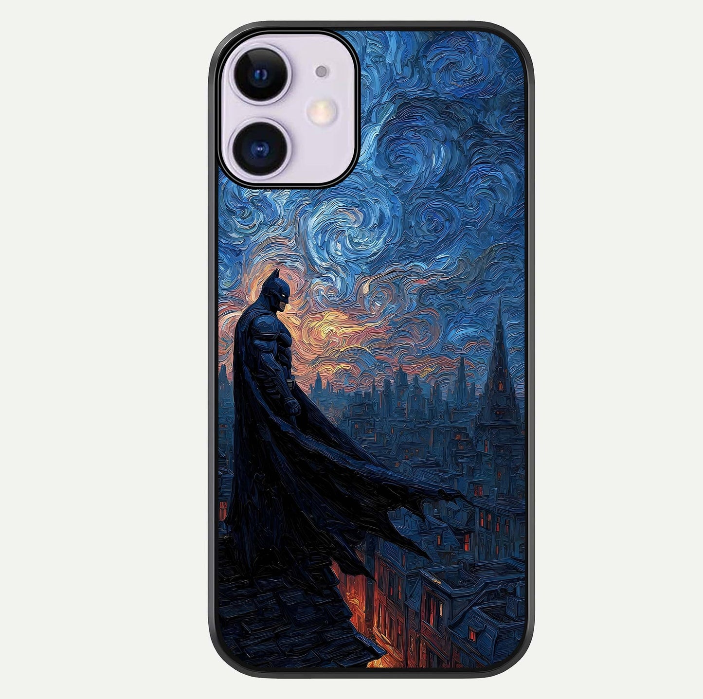 Dark Knight Dusk Glass Case For iPhone 11 by Custom World