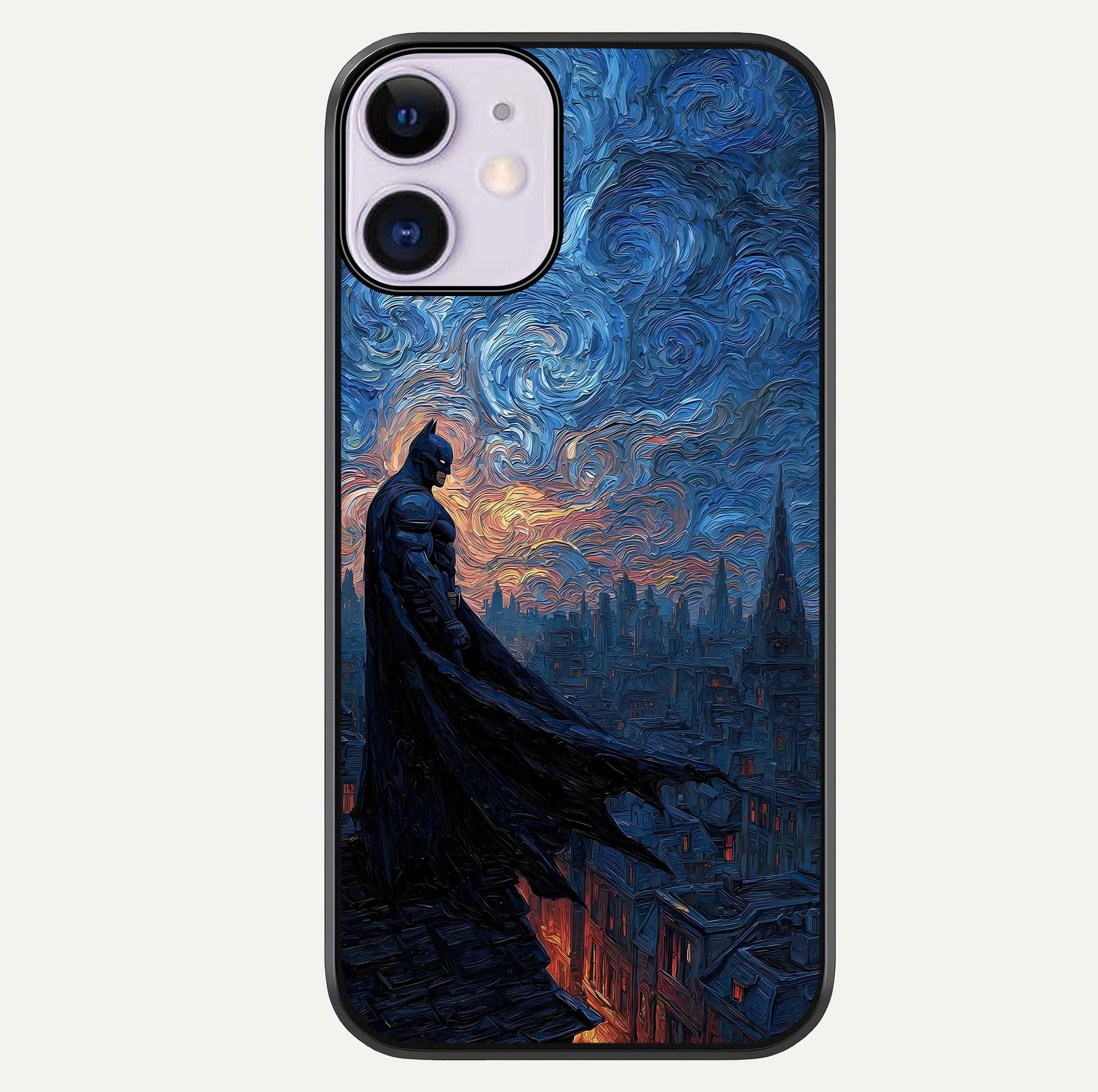 Dark Knight Dusk Glass Case For iPhone 11 by Custom World