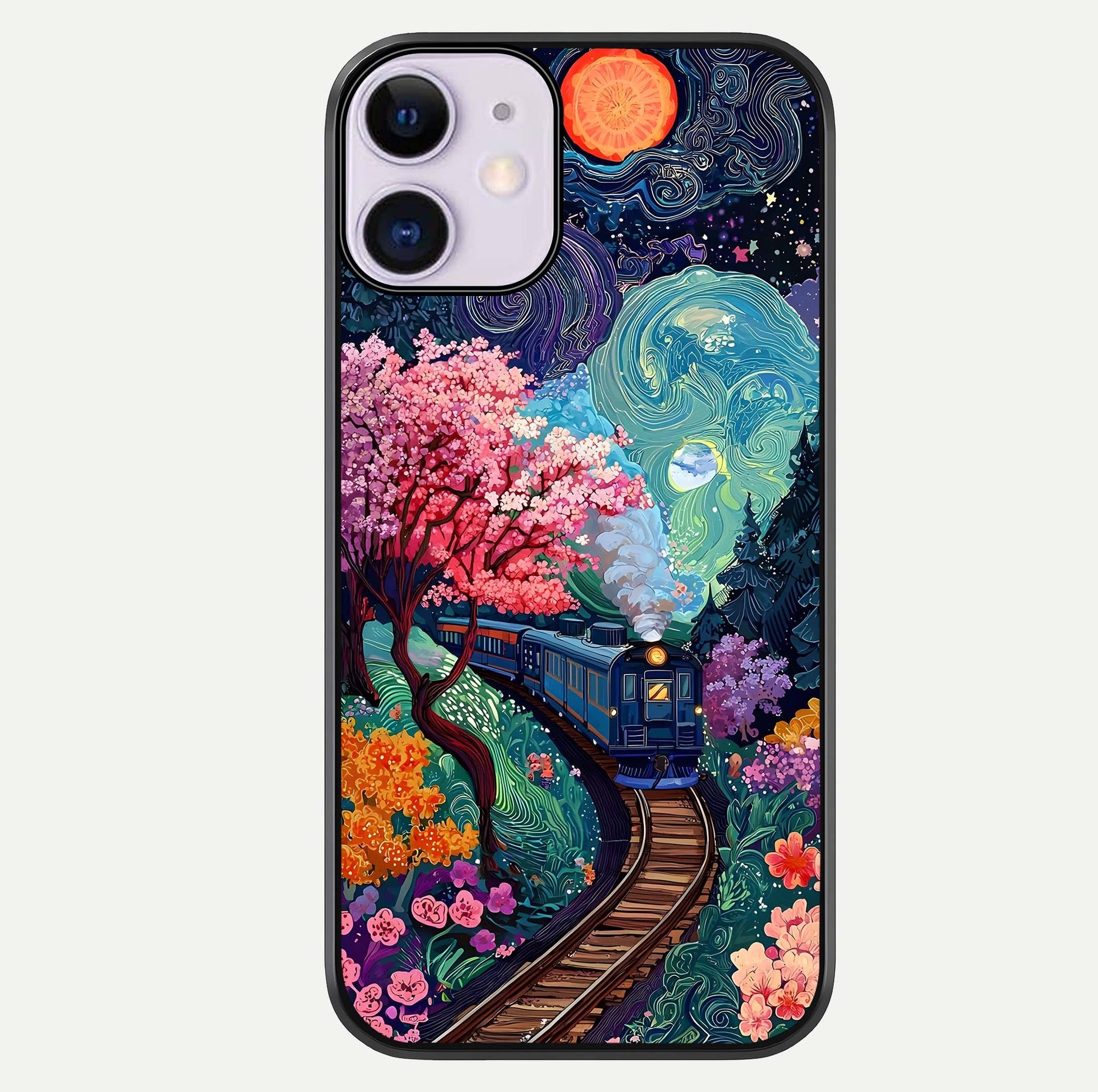 Digital Art Glass Case For iPhone 11 by Custom World