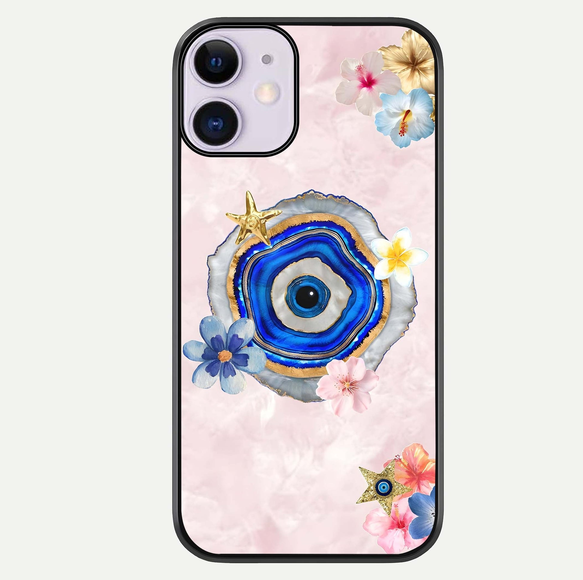 Divine Aura Bloom Glass Case For iPhone 11 by Custom World