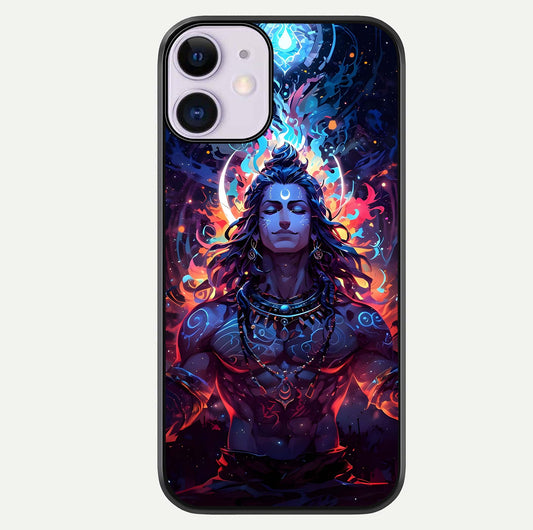 Divine Fire Shiv Glass Case For iPhone 11 by Custom World