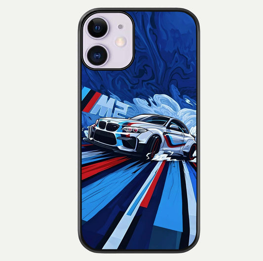 Drift Power Rush Glass Case For iPhone 11 by Custom World