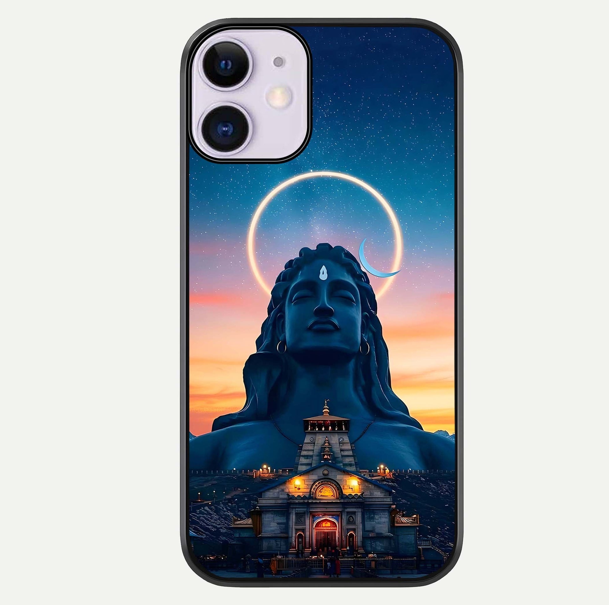 Eternal Shiva Aura Glass Case For iPhone 11 by Custom World
