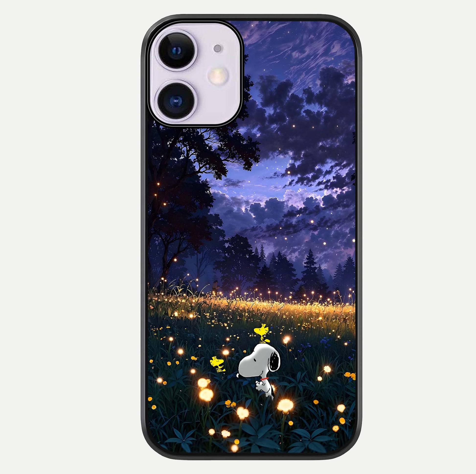 Firefly Meadow Magic Glass Case For iPhone 11 by Custom World