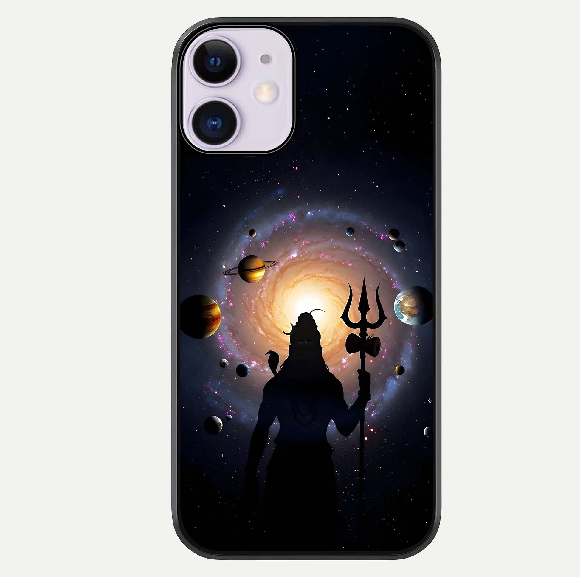 Galactic Shiva Vision Glass Case For iPhone 11 by Custom World