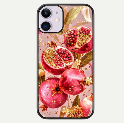 Golden Bloom Glow Glass Case For iPhone 11 by Custom World