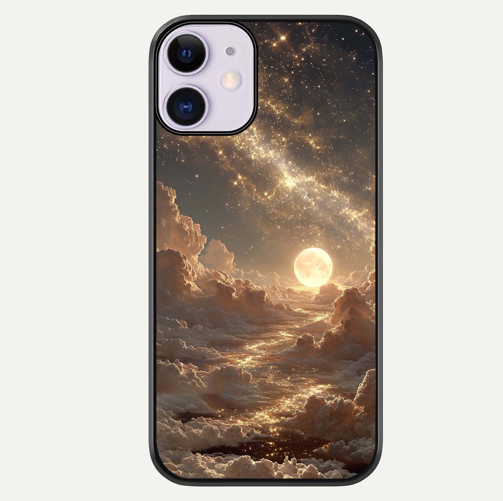 Golden Sky Dream Glass Case For iPhone 11 by Custom World