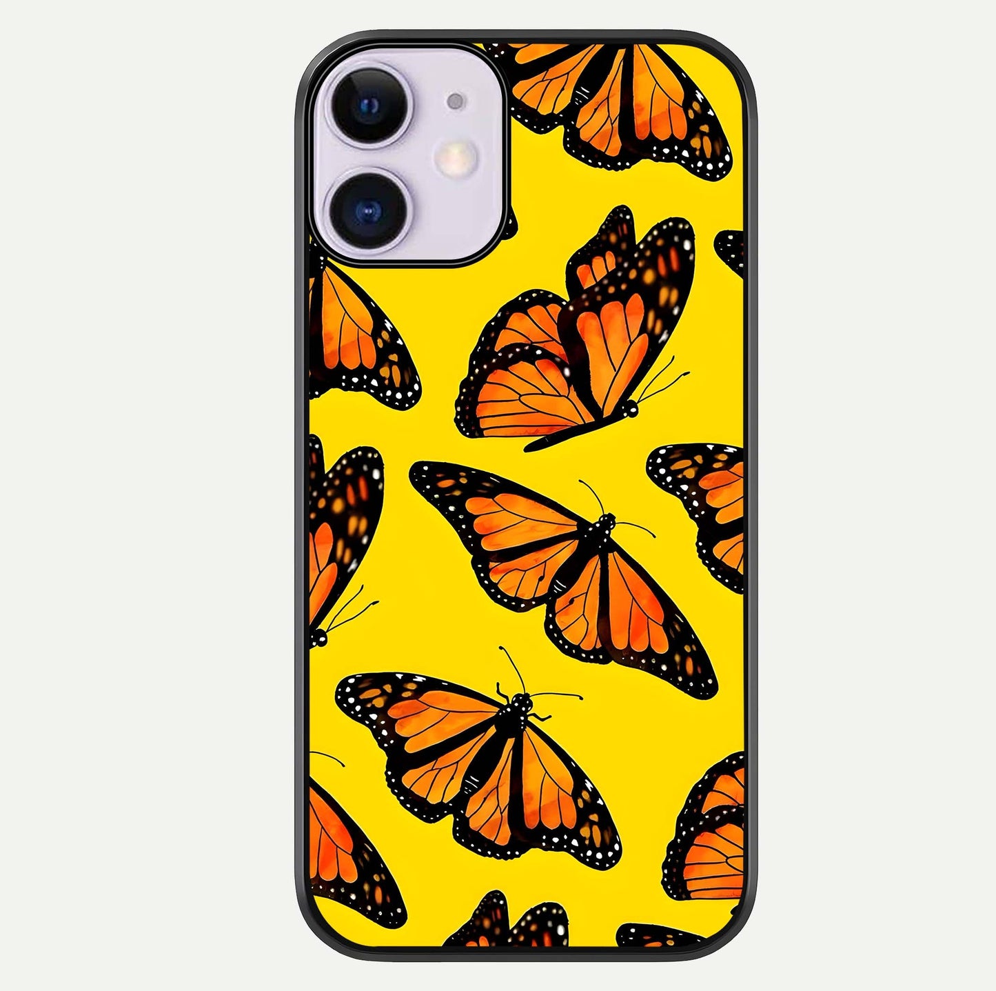 Golden Wing Flight Glass Case For iPhone 11 by Custom World