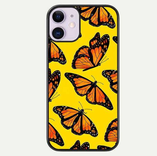 Golden Wing Flight Glass Case For iPhone 11 by Custom World