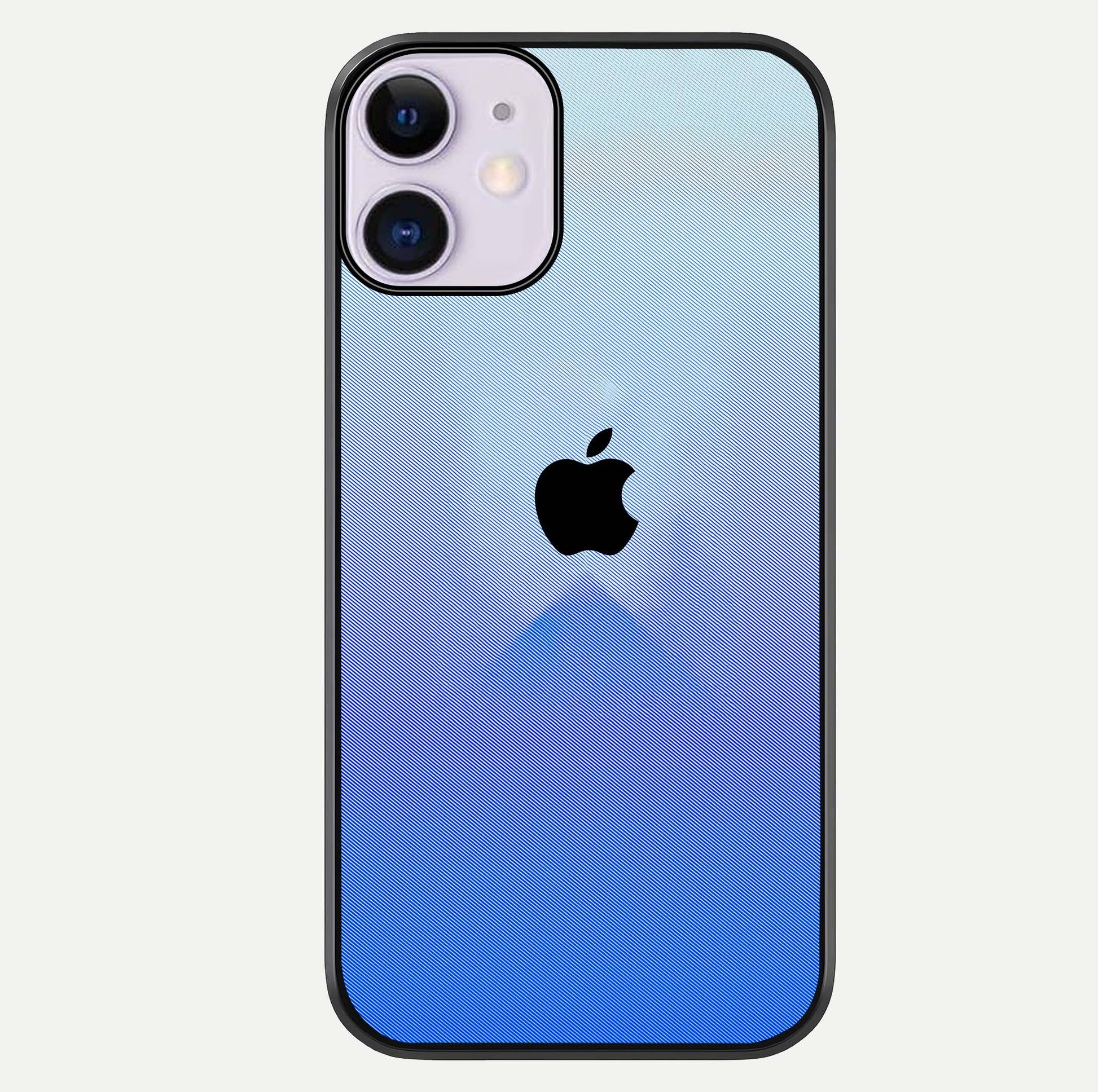 Gradient Apple Vibe Glass Case For iPhone 11 by Custom World