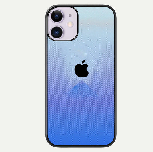 Gradient Apple Vibe Glass Case For iPhone 11 by Custom World