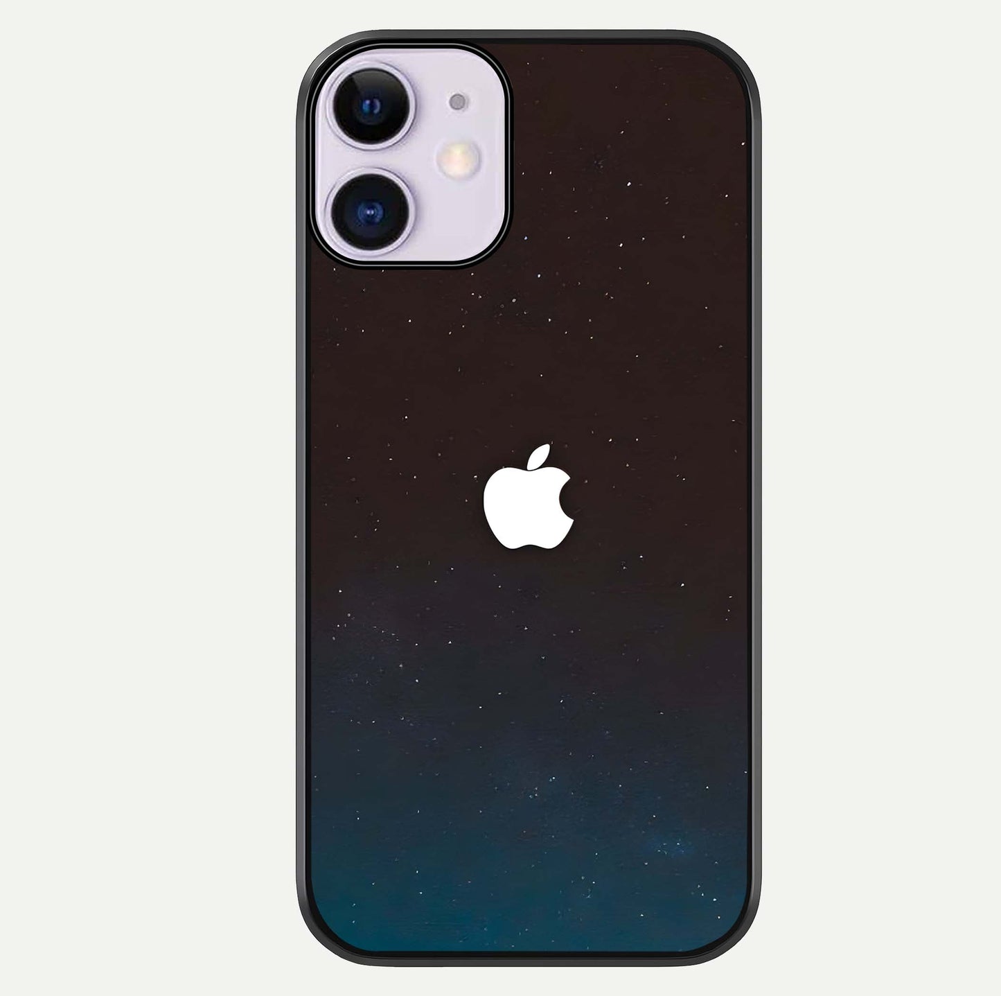 Green Emerald Apple Logo Glass Case For iPhone 11 by Custom World