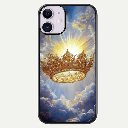 Heavenly Crown Light Glass Case For iPhone 11 by Custom World