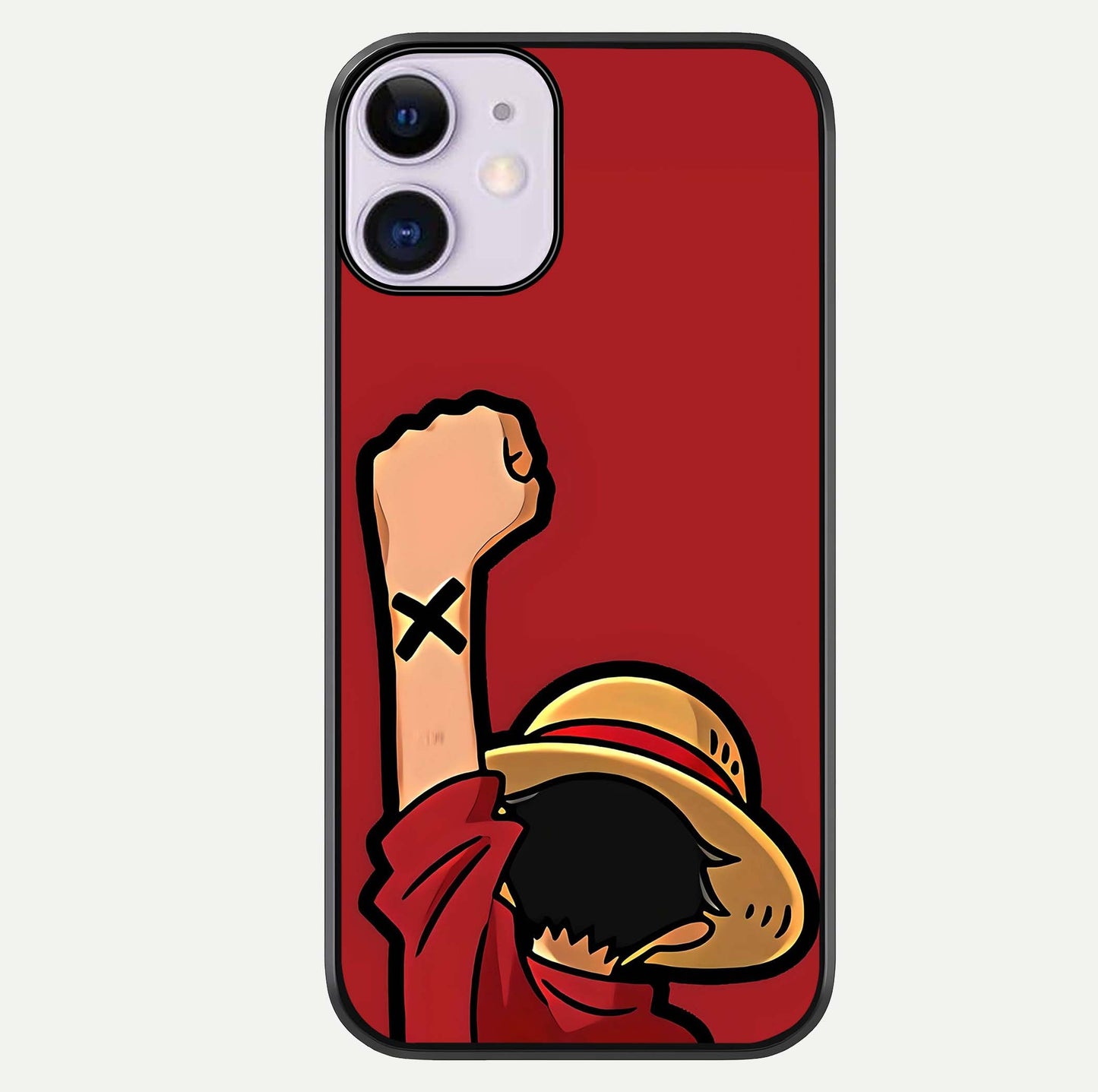 Luffy X Spirit Glass Case For iPhone 11 by Custom World