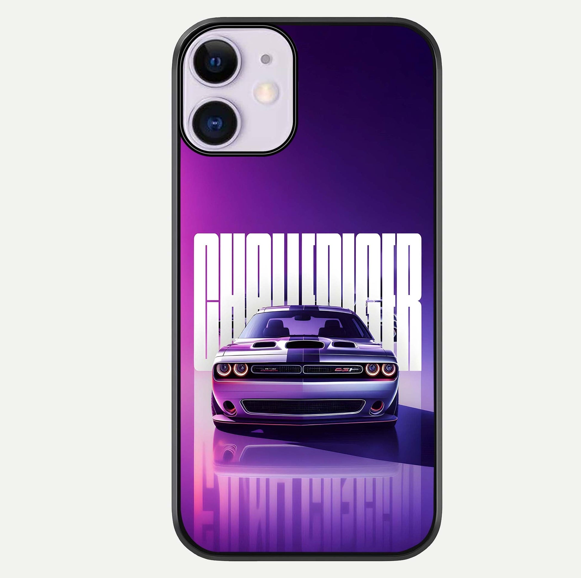 Midnight Muscle Ride Glass Case For iPhone 11 by Custom World