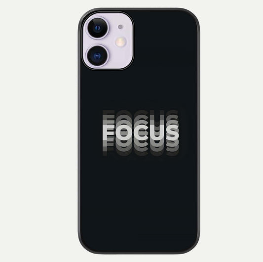 Mono Focus Vision Glass Case For iPhone 11 by Custom World