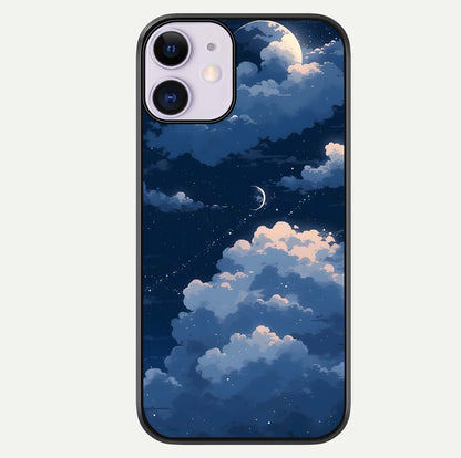 Moon Dream Haze Glass Case For iPhone 11 by Custom World