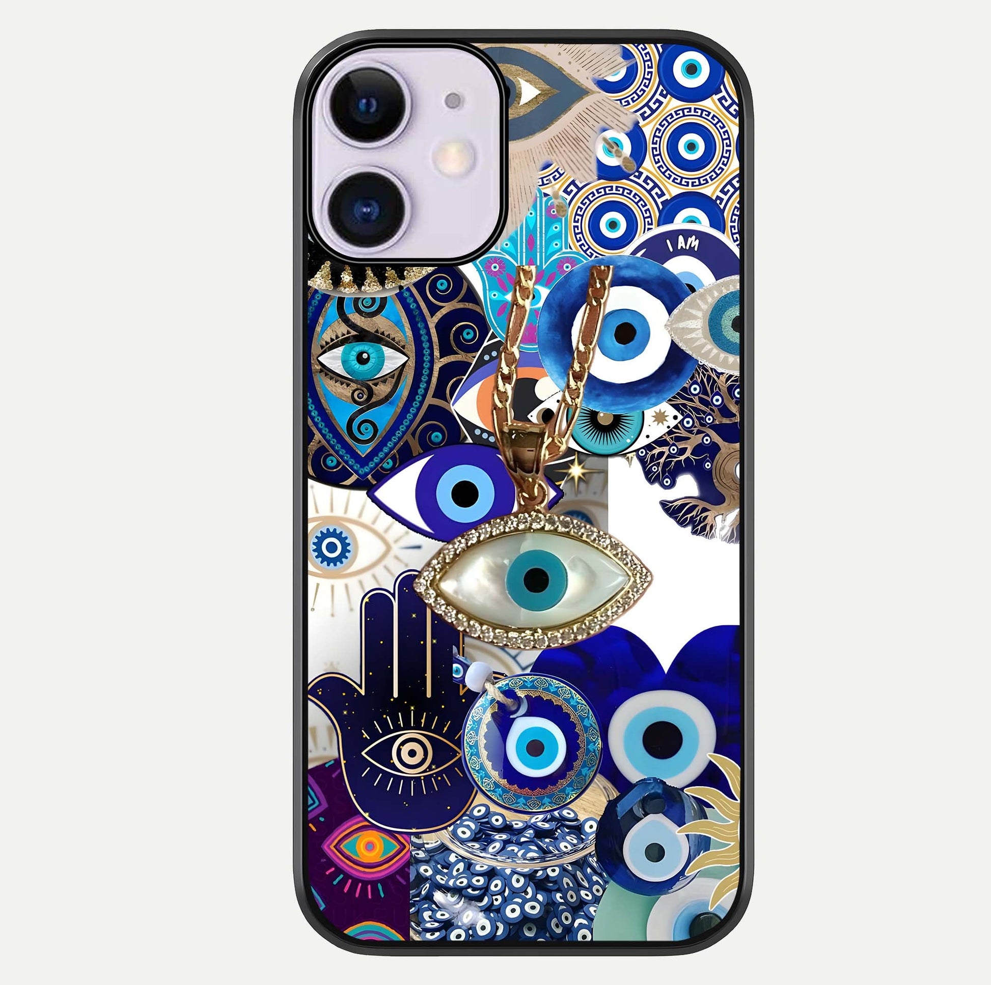 Mystic Charm Eye Glass Case For iPhone 11 by Custom World