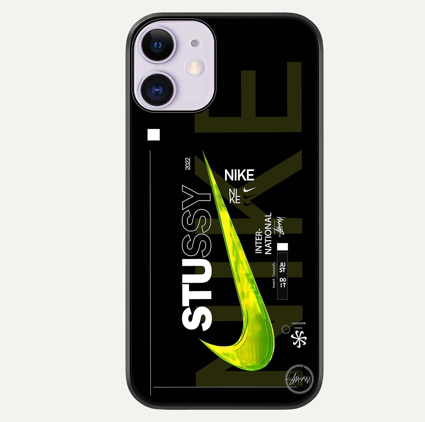 Neon Street Edition Glass Case For iPhone 11 by Custom World