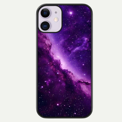 Purple Shade Sky Glass Case For iPhone 11 by Custom World