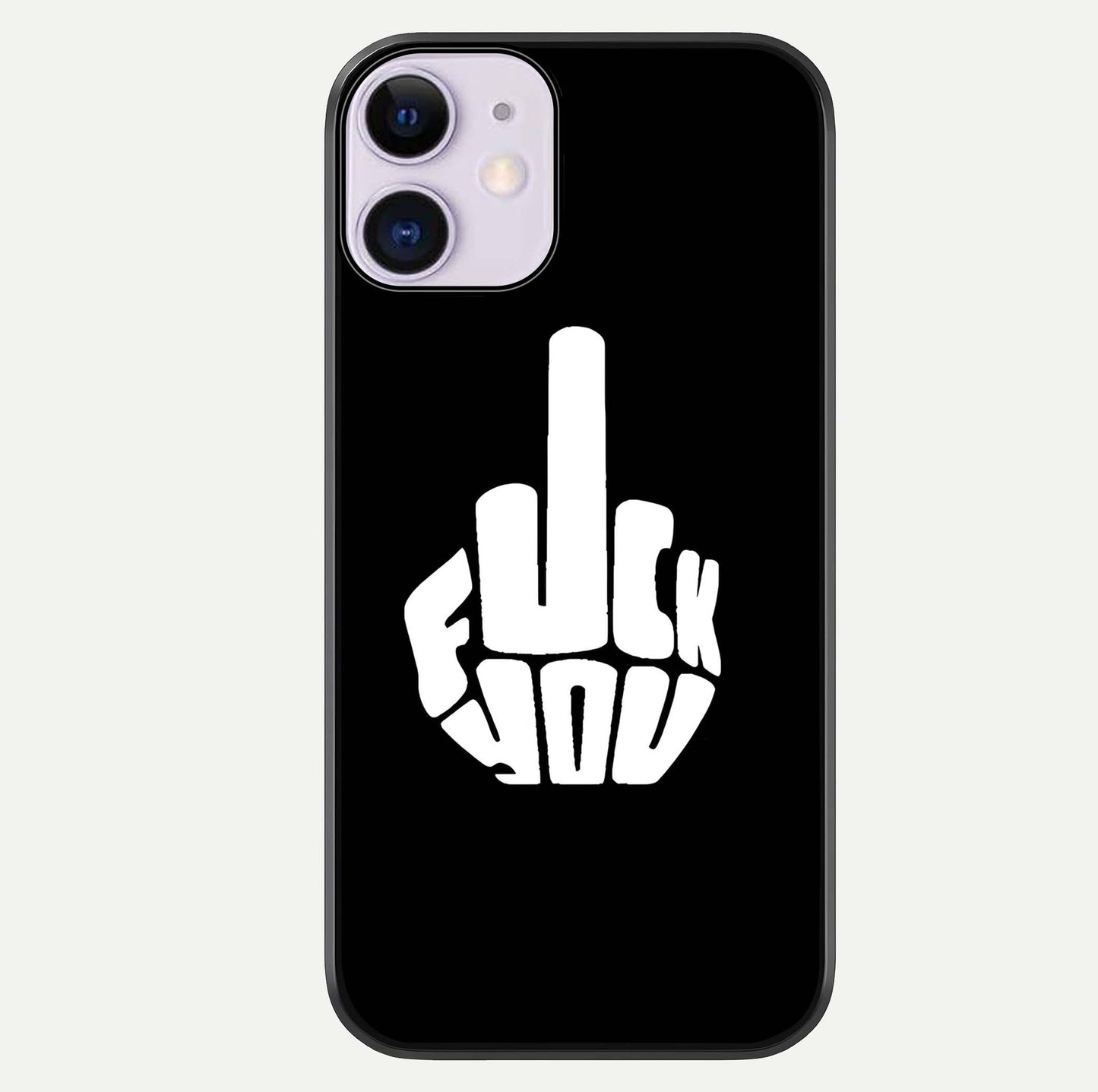 Rebel Mode On Glass Case For iPhone 11 by Custom World